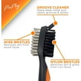thumbnail image 7 of ProPlay Golf Club Cleaning Brush and Groove Cleaner Retractable Durable Lightweight Golf Accessory Orange  1-Count, 7 of 7