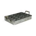 thumbnail image 4 of Cheungs 5147 Galvanized Metal 12 Compartment Caddy, 4 of 4