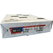 250 Sets, NCR Paper, 5887, Collated 2 Part White, Canary, Letter Size Carbonless Paper Appleton