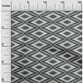 thumbnail image 1 of oneOone Silk Tabby Fabric Geometric Ikat Decor Fabric Printed BTY 42 Inch Wide, 1 of 4