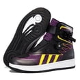 thumbnail image 4 of Men's And Women's All-season Motorcycle Riding Boots And Motorcycle Shoes,Black purple yellow,43, 4 of 21