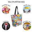 thumbnail image 7 of FORMRS Womens Canvas Tote Bag with Zipper Inner Pocket Shoulder Handbag, Floral Fiesta, 7 of 7