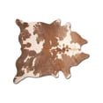 thumbnail image 1 of Natural Kobe Cowhide Neutral Color Rug | 5'x7' | A, 1 of 2