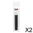 thumbnail image 1 of Juego de Brochas de Maquillaje para Ojos Yinane 2x3x Plata 2 piezas, 1 of 6