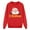 Kid-Red, variant on Fiaer Christmas Family Sweatshirts Matching Funny Santa Graphic Trendy Xmas Pullover Long Sleeve Crew Neck Loose Fit Holiday Tops Kid XL