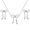 White Gold, variant on Cate & Chloe Lola 18k White Gold Plated Ribbon Bow Drop Jewelry Set, Gift for Women