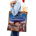 thumbnail image 4 of Ratatouille Bolso de tela con estampado de lienzo para mujer, bolsa de compras reutilizable y estética, con cremallera interior, regalo para mujer,40*45cm., 4 of 6