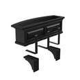 thumbnail image 4 of Mayne Nantucket 8" x 4" x 7" Black Plastic Decorative Corbels, 2-Pack, 4 of 8
