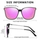 thumbnail image 3 of Gafas de Sol Grande Polarizadas DUCO W016 para Mujer, 3 of 5