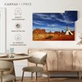 thumbnail image 4 of Elephant Stock American Indian Plains Wall Art - Horizontal Canvas Wall Art - Living Room Wall Decor - Our America Canvas - Blue And Brown Decor - 36" x 24", 4 of 4