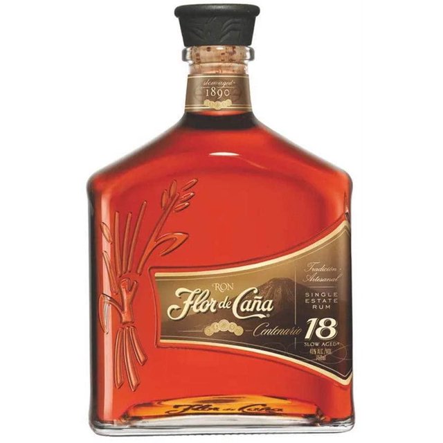 Paquete de 3 Ron Flor De Caña Centenario Gold 18 Años 750 ml Flor De Caña Paquete de 3