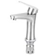 thumbnail image 4 of Grifo de acero inoxidable G1/2, grifo de agua fría y caliente de cobre para lavabo de cocina, baño, 4 of 14