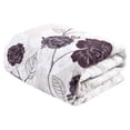 thumbnail image 3 of Mainstays 7-Piece Plum Roses Comforter Set, King, 3 of 5