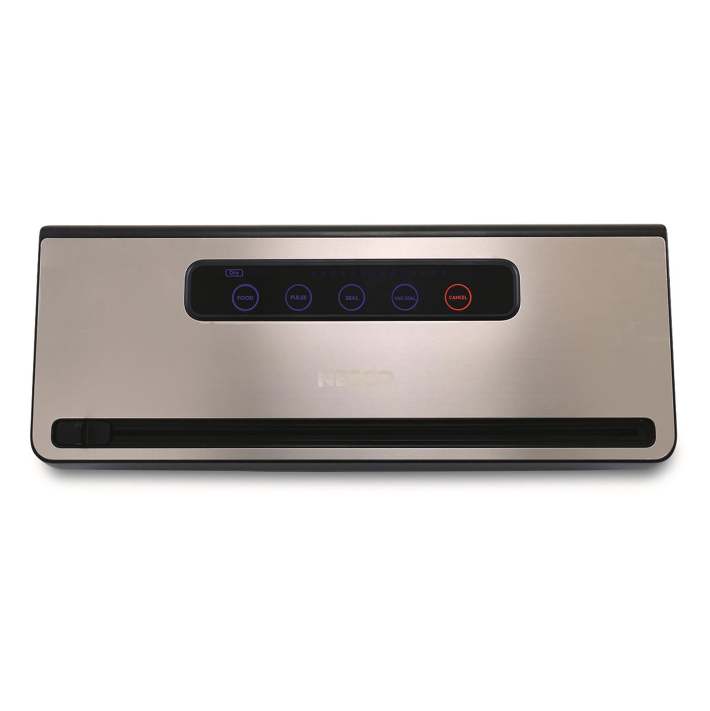 NESCO® VS-101S Automatic Vacuum Sealer & Rolls/Bags Variety Bundle, One-Touch Food Saver Kit for Freezer Storage & Sous Vide Cooking