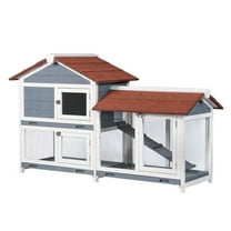 GDLF Wooden Waterproof Rabbit Hutch Pet House