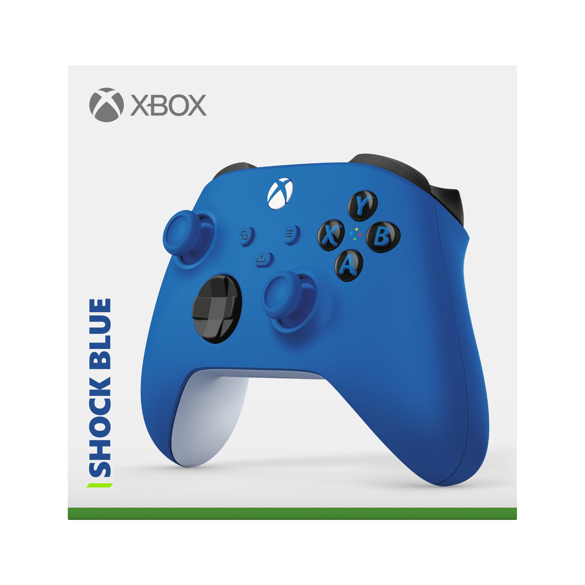 Microsoft XBOX Wireless Controller - Shock Blue – for XBOX Series X|S, XBOX One, PCs, and Cloud-Enabled Devices