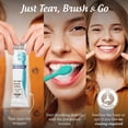 thumbnail image 6 of GuruNanda Butter on Gums Mini Travel Toothbrushes with Toothpaste - Extra Soft Bristles - 70 Count, 6 of 11