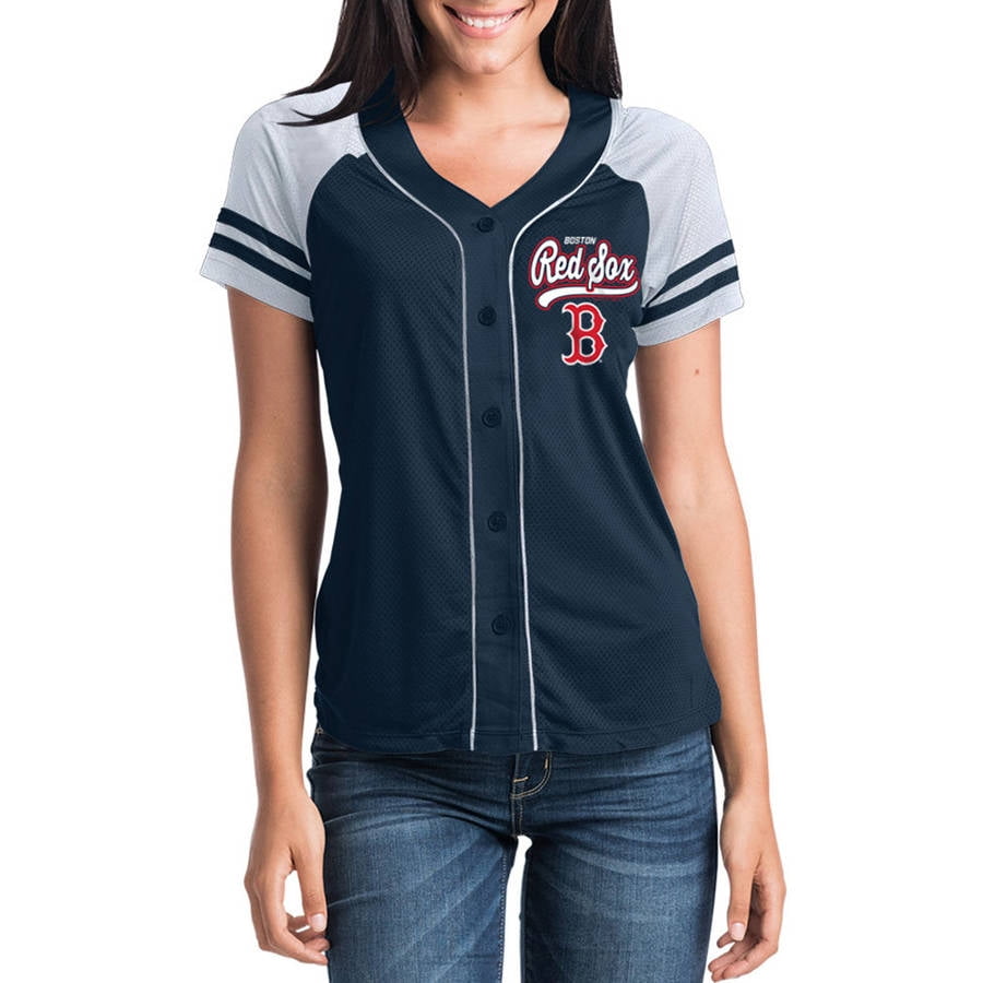 ladies red sox shirts