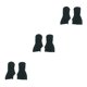 thumbnail image 5 of Guantes sin dedos Jumpingount de acrílico caqui/negro/blanco/gris claro/gris oscuro/marrón/rojo/azul marino, 5 of 6