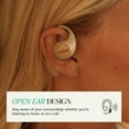 thumbnail image 3 of House of Marley Liberate Open Ear True Wireless Earbuds - Cream, 3 of 5