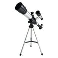 thumbnail image 1 of Telescopes for Kids Adults Beginners 50mm Alloy Aperture Astronomical Refractor Telescope 100mm Objective Lens 60x Magnification with Adjustable Tripod Finderscope Compass Birthday Gift f, 1 of 7