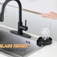 thumbnail image 4 of (B)Automatic Sink Glass Rinser, Kitchen Sink Glass Washer, Kitchen Sink Accessory for Home, Bar and Restaurant - Baby Bottle Cleaning, 4 of 5