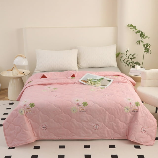 Fridja Under Clearance 5$ Summer Quilt Air Conditioning Quilt Washed Cotton Summer Quilt Firms Store Gift Summer Quilt Thin Quilt Quilt Core Welcome Home Decorations