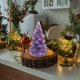 thumbnail image 1 of Seyotauo Glass Christmas Tree Gifts Set Mini Colorful Crystal Christmas Trees Figurines Decor Miniature Glass Christmas Trees Gifts Christmas Tree Ornaments for Tabletop Xmas Party Home, 1 of 6