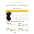 thumbnail image 6 of Yawrut Women's 3-piece set Short Sleeve Side Pleated Waist Classic Maternity T-shirt, 6 of 8