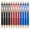 4 Blue Ink+4 Black Ink+4 Red Ink, variant on Ballpoint Pens Black Medium Point 1mm Pen with Super Soft Grip Ball Point Pen for Men Women Retractable Pens (gold-12 pcs)