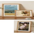 thumbnail image 1 of Marco de fotos de madera de 6 pulgadas, para colgar en la pared, para mesa, para bocetos y para pintura al óleo, 1 of 4
