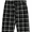 Black-Gray, variant on North 15 Men's Plaid, Plush Fleece Pajama Pants-1205-Design1-XL