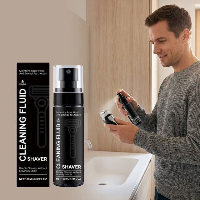 Rewenti Shaving Tool Cleaning Spray Routine Maintenance Cleaning Clean And Refreshing To Use 100ml