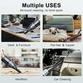 thumbnail image 2 of Car Vacuum Cleaner Cordless, Anpro 6000Pa Handheld Vacuum Cleaner, Portabl Rechargeable Vacuum with Washable HEPA Filter for Car Home and Office, 2 of 9