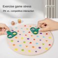thumbnail image 3 of Juguetes Montessori a juego de formas para niños, cognición de Color, coordinación mano-ojo, entrenamiento de pensamiento lógico, juegos de mesa interactivos, 3 of 3