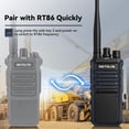 thumbnail image 4 of Radio de 2 vías GMRS Walkie Talkies Retevis RT86A de largo alcance, 4 of 9