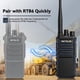 thumbnail image 4 of Radio de 2 vías GMRS Walkie Talkies Retevis RT86A de largo alcance, 4 of 9