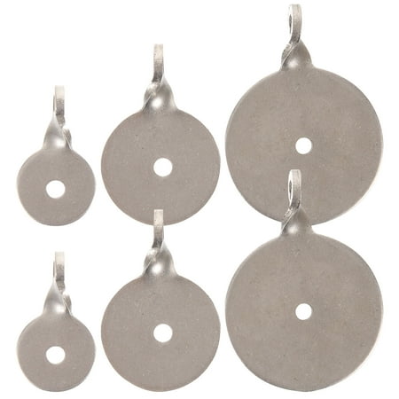 6pcs Stainless Steel Slingshot Shooting Targets - Outdoor Target Set