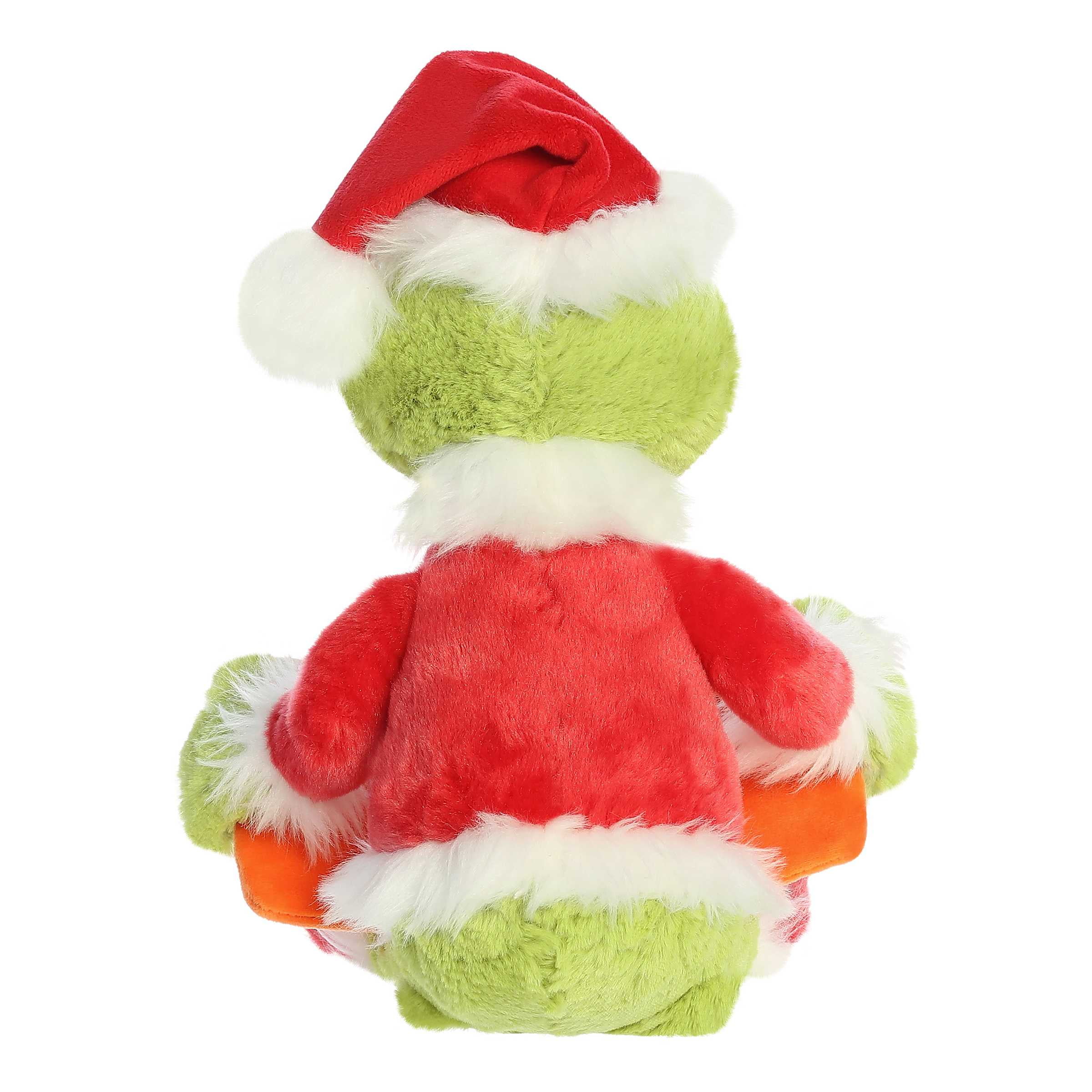 Aurora - Large Green Dr. Seuss - 16" Storytime Grinch - Whimsical Stuffed Animal