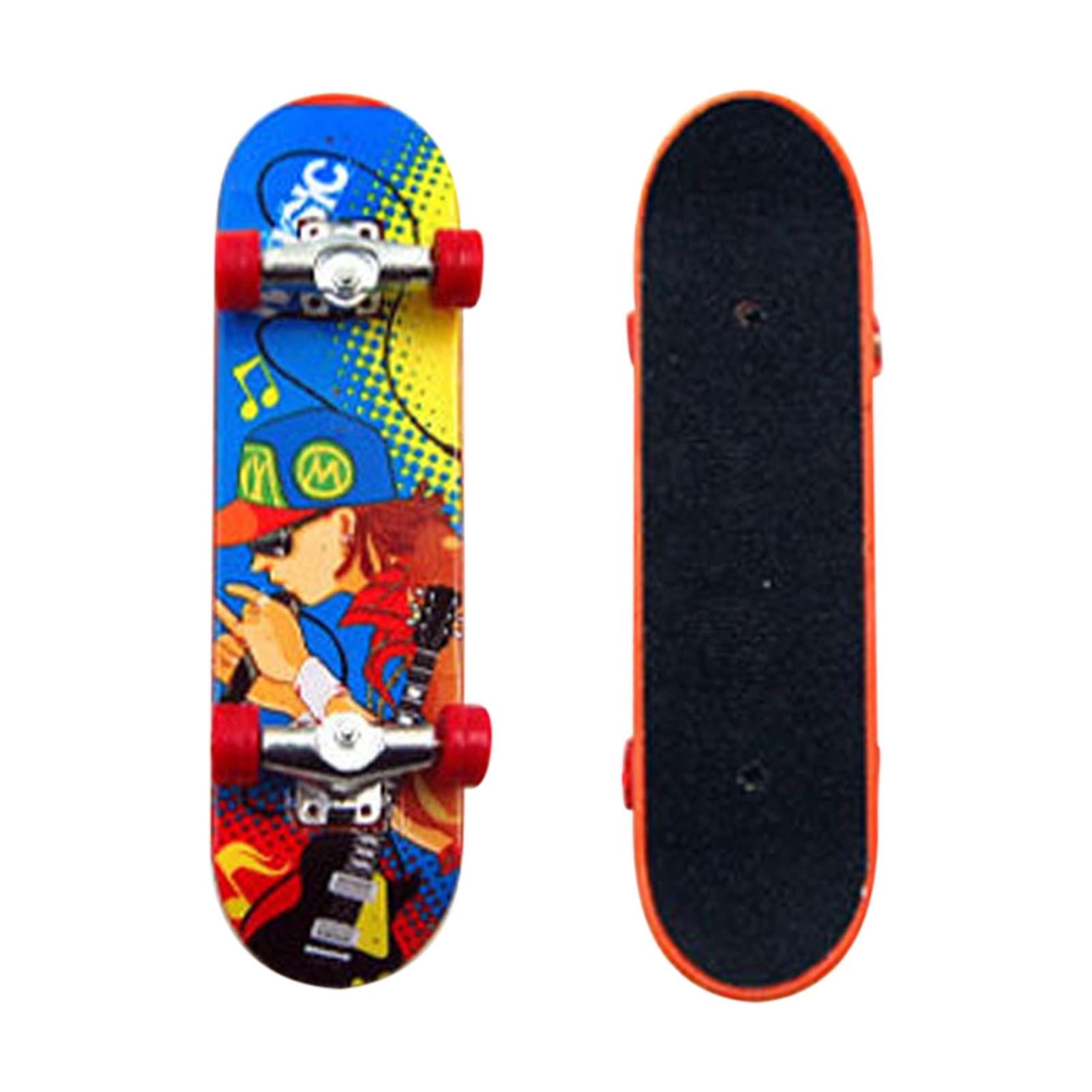 Plastic Durable Finger Skateboard Anti-slip Complete Fingerboards Board Game 