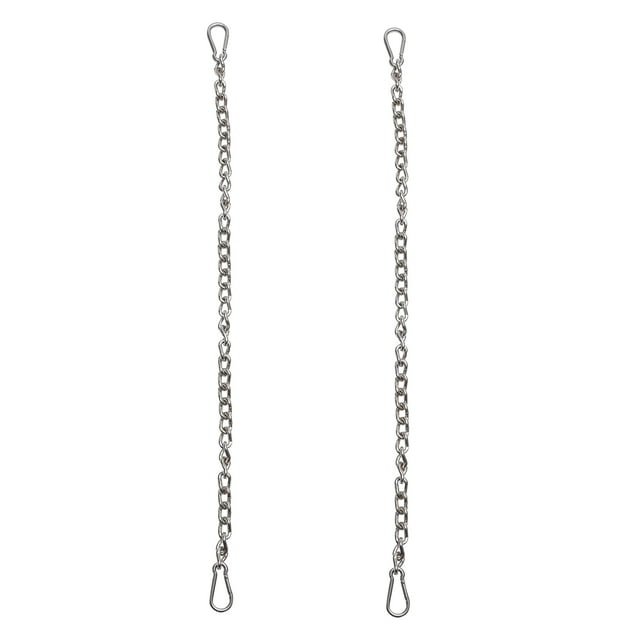 MasteelfCA 2pcs Hanging Stainless Steel Chains Iron Swing Chain Accessories Outdoor Tool