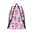 thumbnail image 2 of Honeii Christmas Unicorns Print Canvas College Laptop Backpack, Durable Rucksack Travel Notebook Bag School Backpack Book Bag for Men Women-Medium, 2 of 7