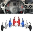 thumbnail image 2 of Steering Wheel Paddle Shifter Extension Aluminum Shift Paddle Blade For Mercedes Benz A B C E Gle Class W176 W205 W246 C117 W218Gift, 2 of 5