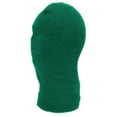 thumbnail image 2 of Top Headwear Face Ski Mask 1 Hole Balaclava, Kelly Green, 2 of 2
