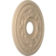 thumbnail image 2 of Ekena Millwork 16"OD x 3 1/2"ID x 1"P Baltimore Thermoformed PVC Ceiling Medallion (Fits Canopies up to 6 1/2"), UltraCover Satin Smokey Beige, 2 of 5