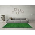 thumbnail image 3 of Ahgly Company Indoor Rectangle Abstract Green Modern Area Rugs, 8' x 10', 3 of 4