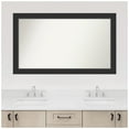 thumbnail image 4 of Amanti Art Custom Wall and Bathroom Mirror (29 x 49 in.), Corvino Black Frame, 4 of 6