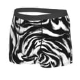 thumbnail image 2 of Daiia Leopard And Zebra 2 Men's Underwear Boxer Briefs, Cotton Stretch Moisture-Wicking Underwear-Small, 2 of 9