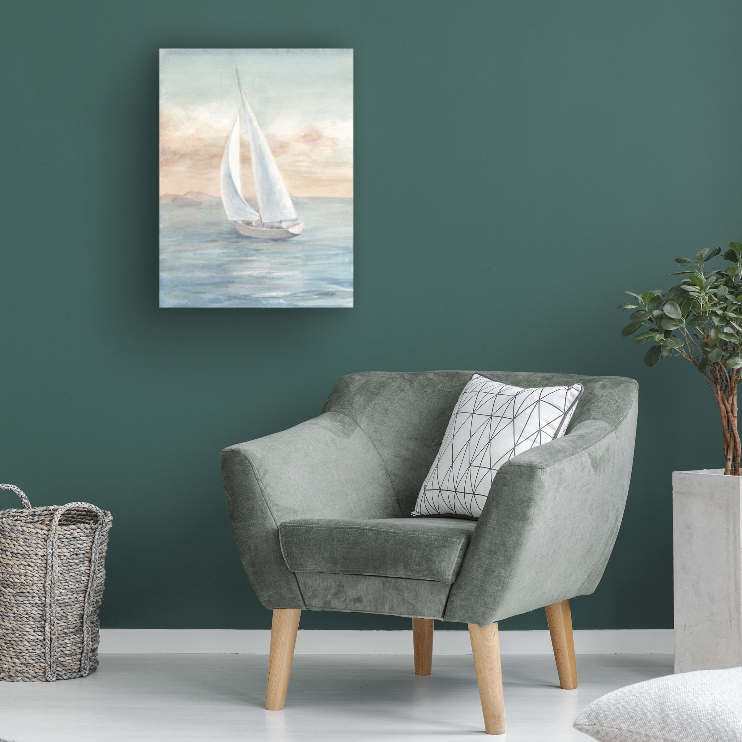 Danhui Nai 'Full Sail I' Canvas Art