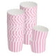 thumbnail image 1 of 50 piezas de fundas para cupcakes para bodas, tazas de papel para hornear y forros para muffins para cumpleaños (rosa y blanco), 1 of 6